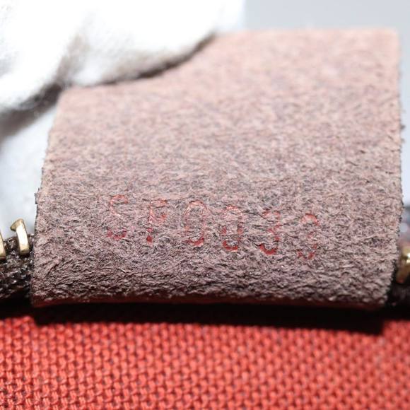 LOUIS VUITTON Damier Ebene Trousse Makeup Pouch N51982 LV Auth yk12395 - Picture 12 of 16